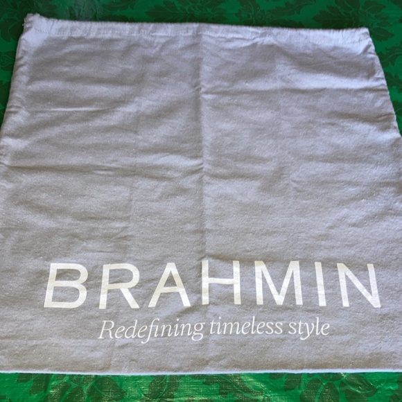 VTG BRAHMIN leather and croc handbag.  Two shades of brown, exc.cond. $280 - Picture 11 of 11